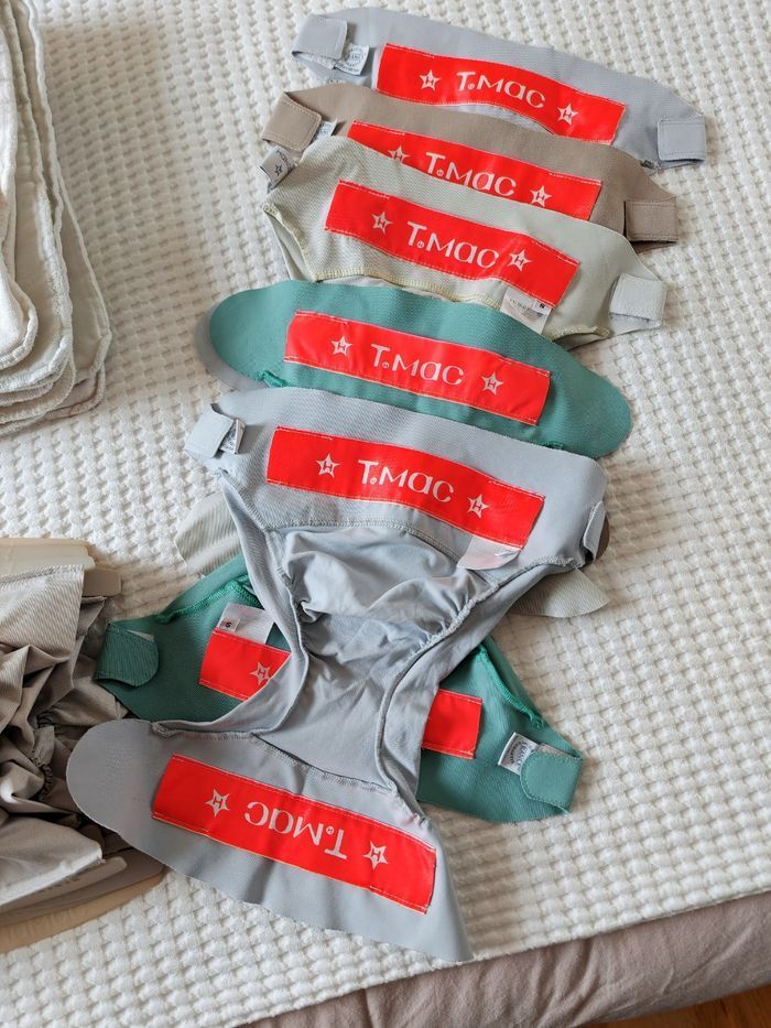 Lot de couches lavables T-Mac TE3 taille S - photo numéro 2