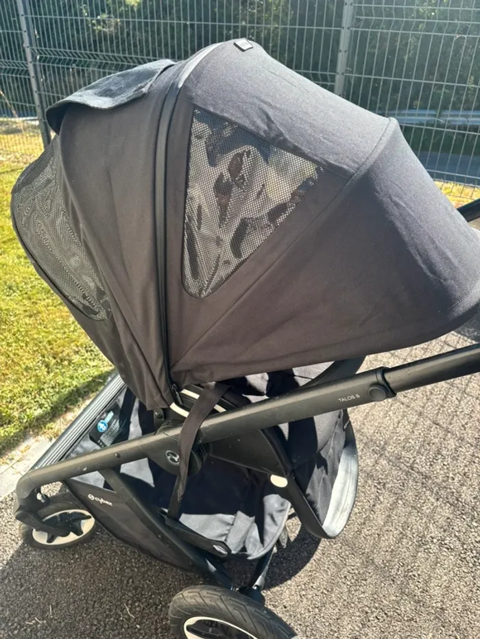 Poussette Talos S Lux Cybex noire - photo numéro 8