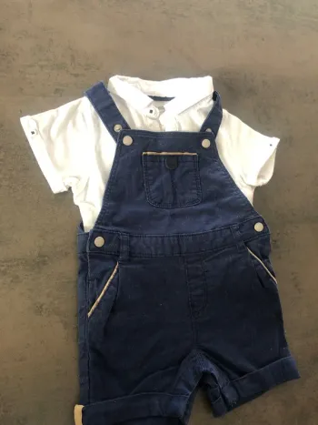 Ensemble polo salopette