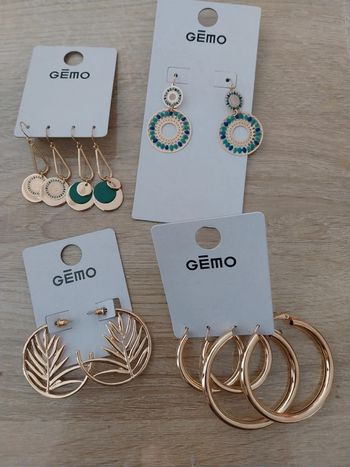 Lots boucles d'oreilles Tendance