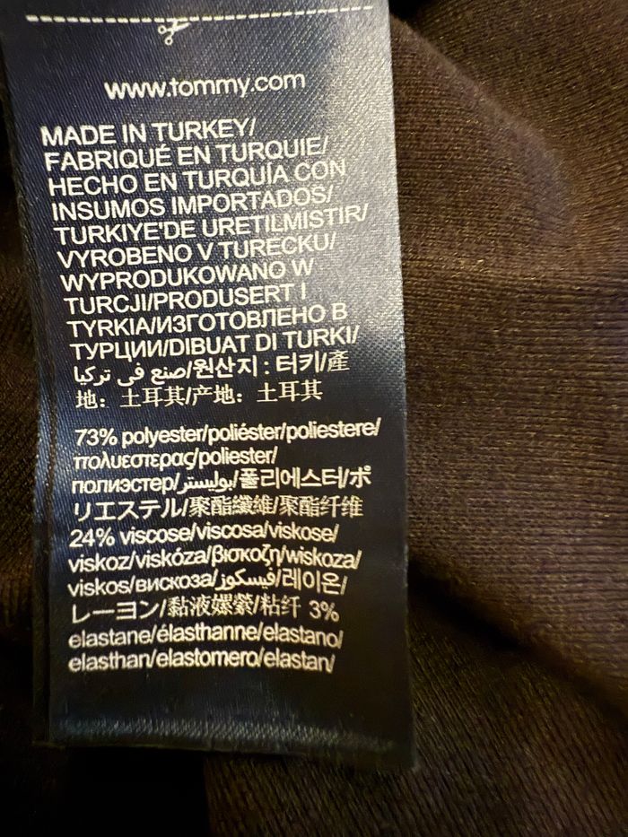 Robe à manches longues Tommy jeans noire (Taille XS) - photo numéro 6