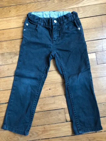 Jean petit bateau 3 ans gris foncé