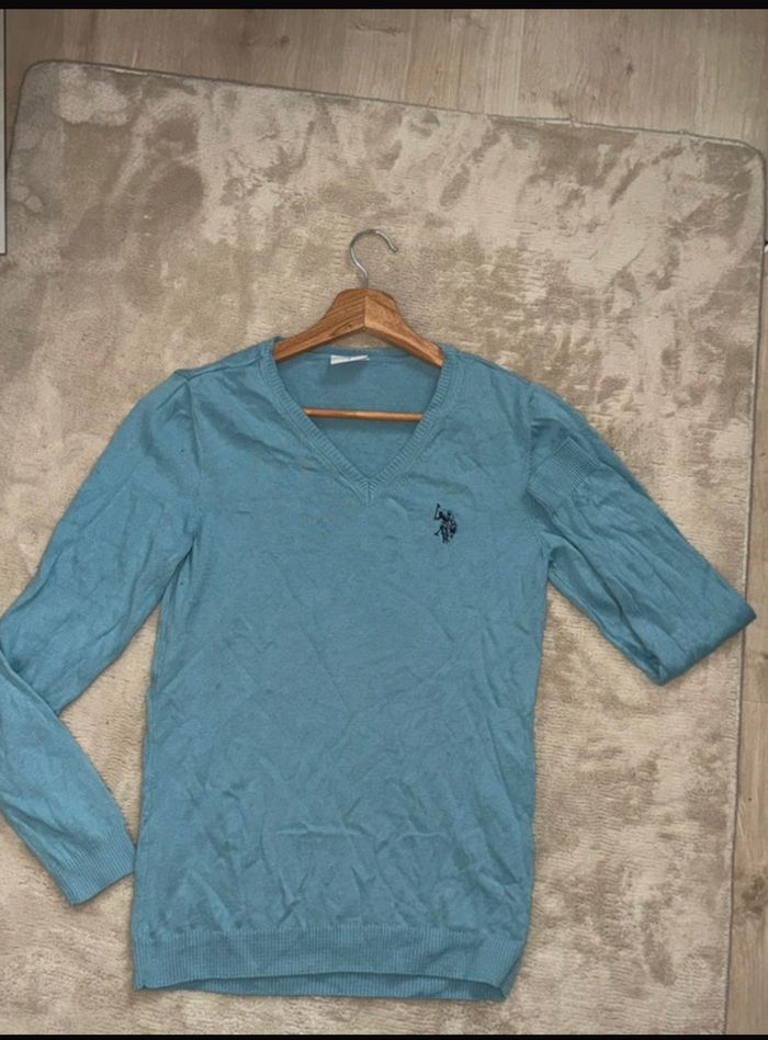 Pull bleu USPA