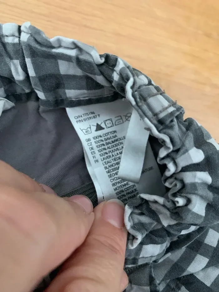 Short à carreaux - photo numéro 3