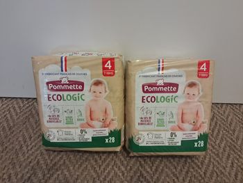 Couches pommette eco taille 4