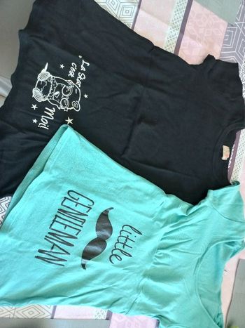 Lot de 2 tee-shirt de grossesse