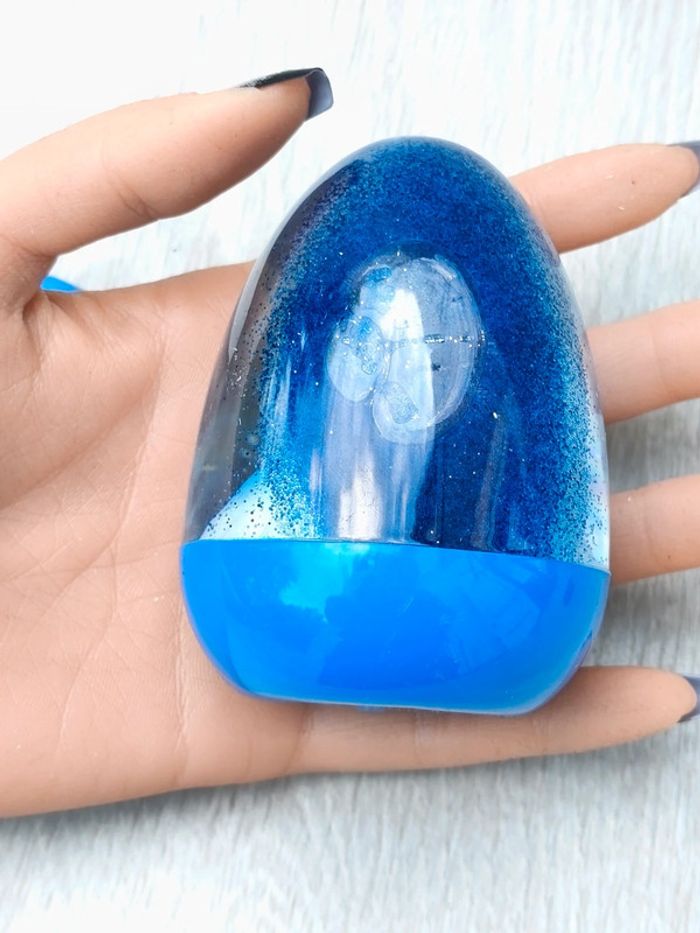 Sablier volcan bleu - photo numéro 3