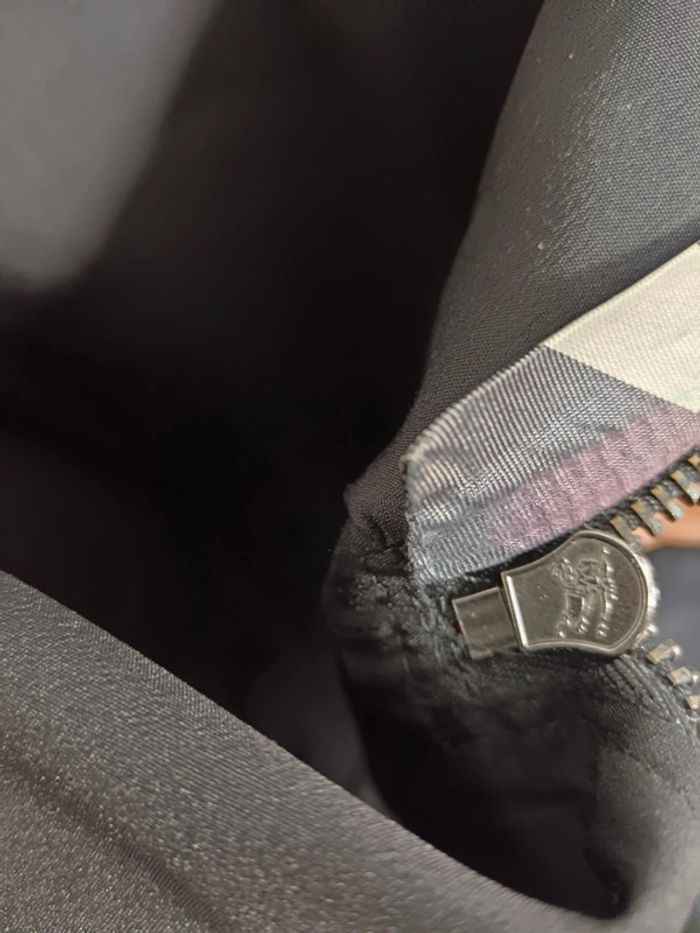 Jupe crayon noire lanières cuir | Burberry - photo numéro 8