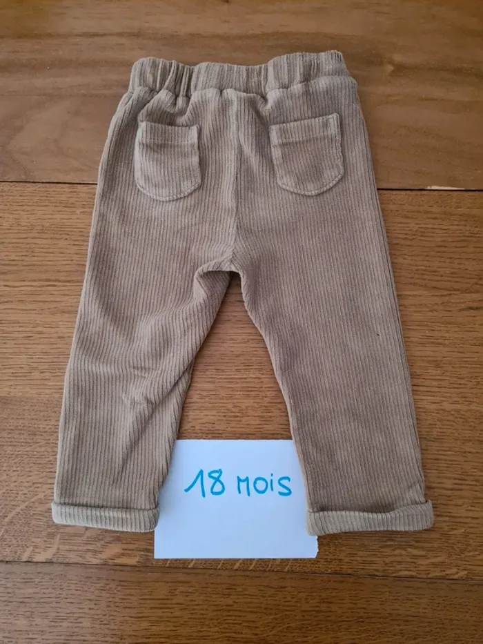 Pantalon velours