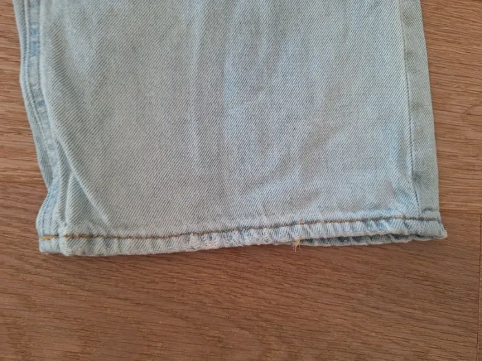 Pantalon jean bleu clair H&M M 38 femme - photo numéro 7
