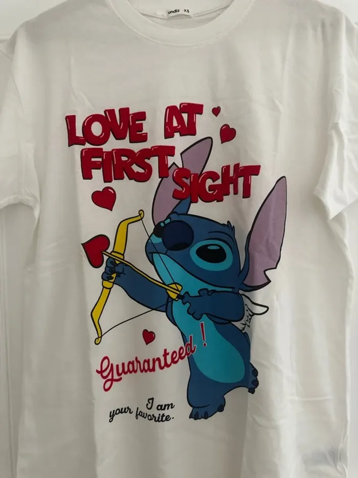 T-shirt 👕 Stitch Undiz taille XS - photo numéro 2