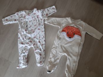 Lot 2 pyjamas hiver