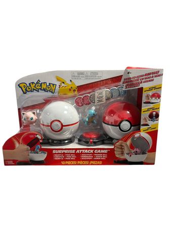 Coffret Surprise Attack Game Carapuce et Rondoudou Jazwares neuf