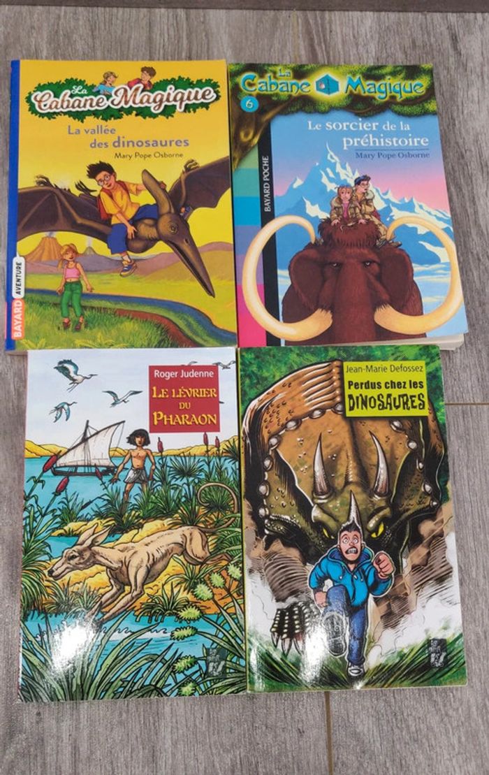 Lot 4 livres enfants