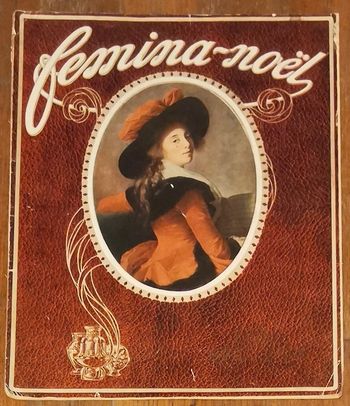 Ancienne revue Femina Noël 1908 n°189 vintage