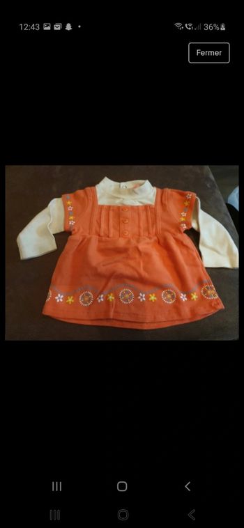 Pull fin fille 3mois