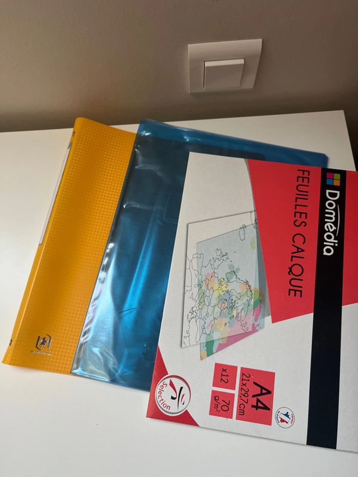 Lot fournitures scolaire