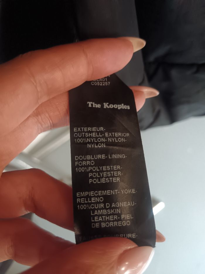Manteau the kooples taille s - photo numéro 5
