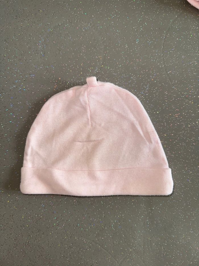 Lot de bonnets naissance fille - photo numéro 3