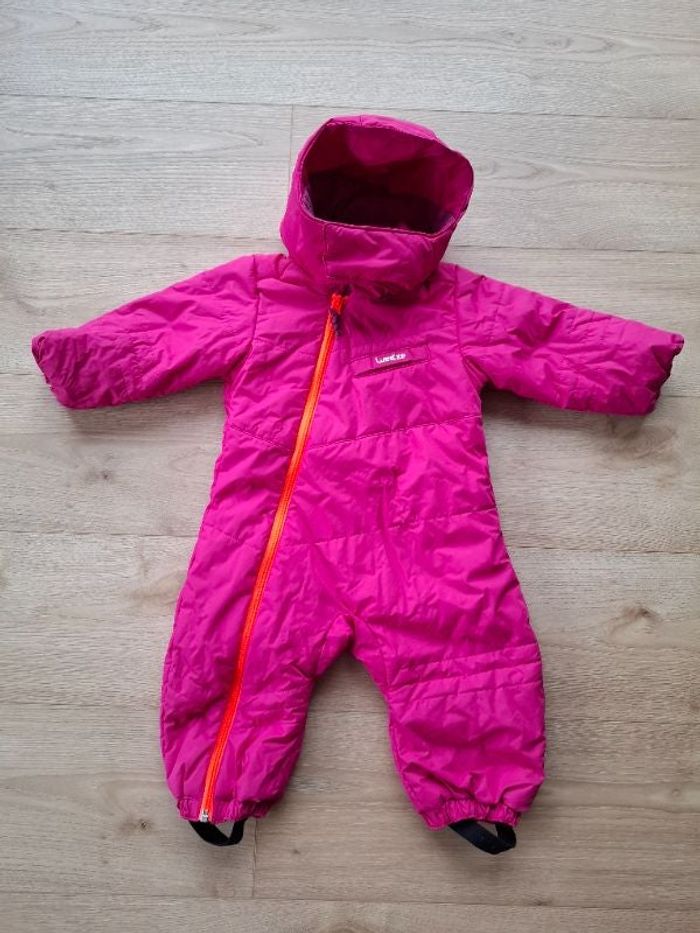 Combinaison de ski rose Wed'ze 12 mois