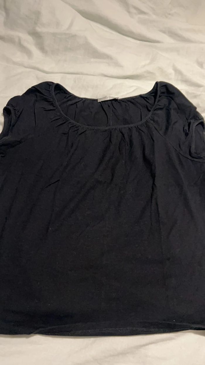 Teeshirt noir basic M Promod