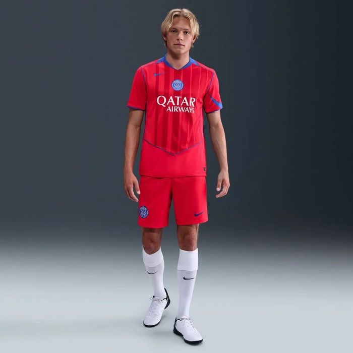 Maillot psg 25/26 rouge enfant 12 ans - photo numéro 2