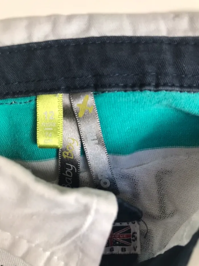 Ensemble printemps pantalon et polo 12 mois - photo numéro 2