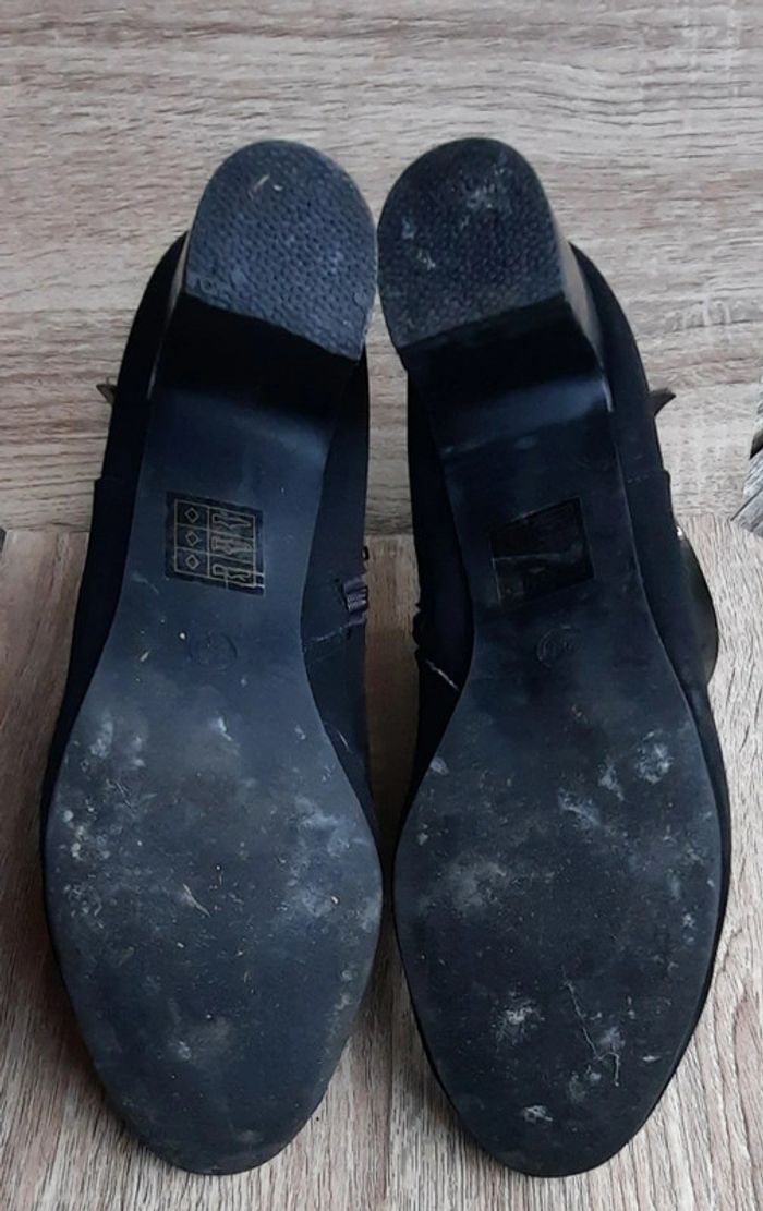 Bottines noires 40 - photo numéro 8