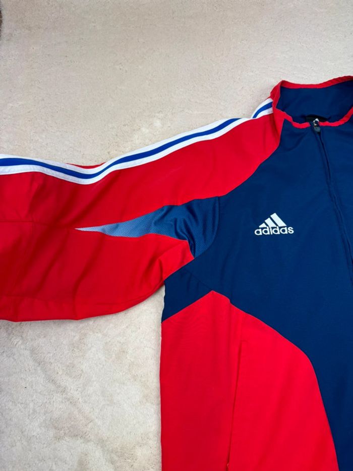 Veste de Survêtement Track Jacket Adidas Vintage Équipe de France Euro 2004 Taille M - photo numéro 4