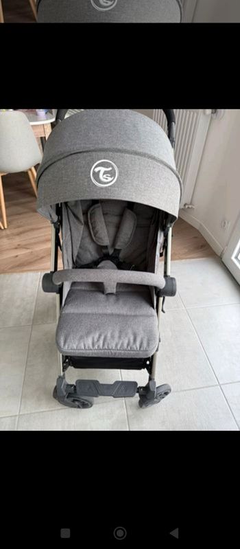 Poussette twistshake grise 