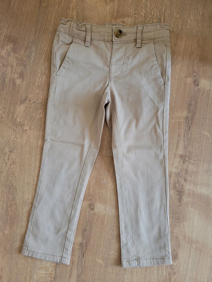 Pantalon chino beige