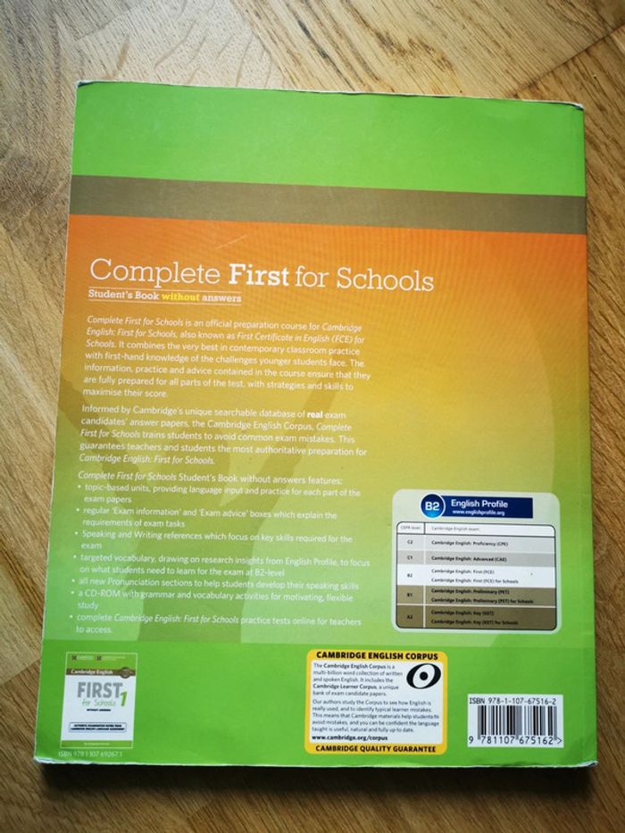 Cambridge English Complete first for schools - photo numéro 2