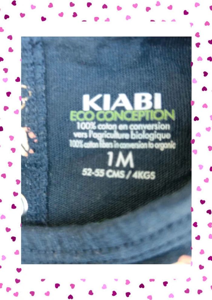 Pyjama 1 mois Kiabi - photo numéro 2