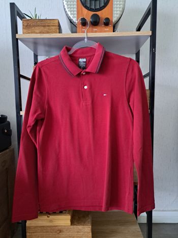 Polo manches longues homme hilfiger Denim