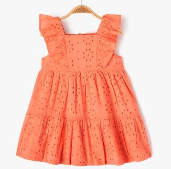 Robe sans manche en broderie anglaise Gémo