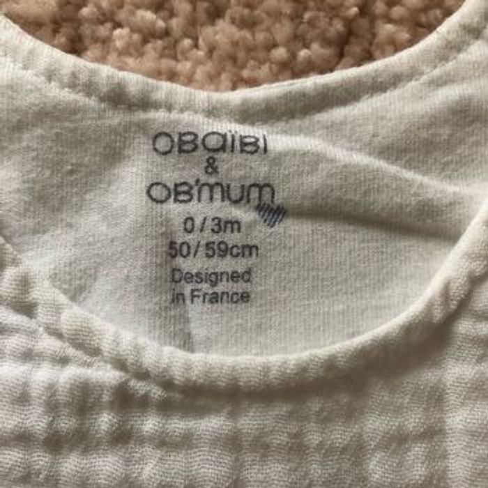 Gigoteuse gaz coton 0-3mois - photo numéro 2