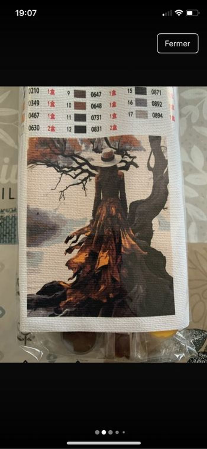 Kit complet de peinture par numéro - Neuf