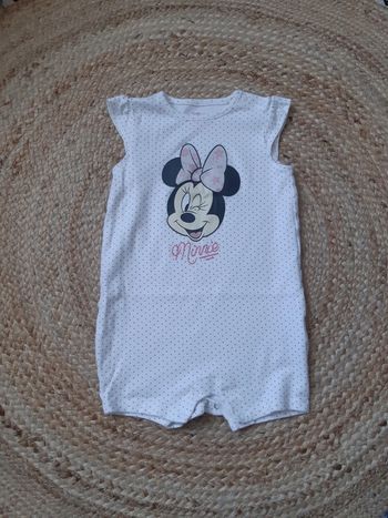 Barboteuse Minnie Disney 80 cm