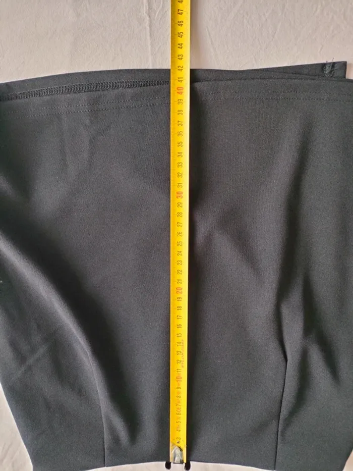 Jupe portefeuille noire Taille 38 - photo numéro 7