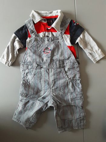 Ensemble salopette et tshirt