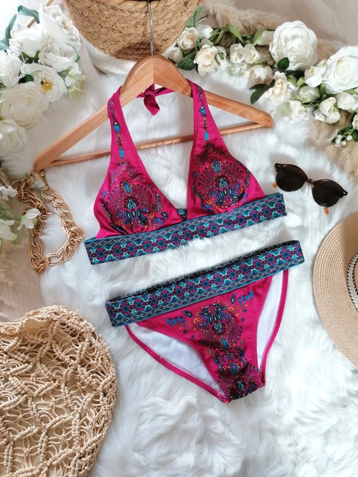 Jolie maillot de bain 2 pièces taille 34