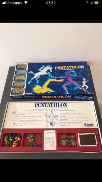 Jeu de société pentathlon capiepa complet