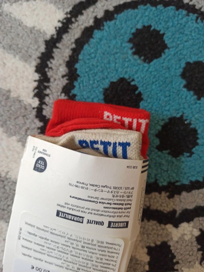 Lot de 3 chaussettes NEUVes- Taille 27/30 - photo numéro 3