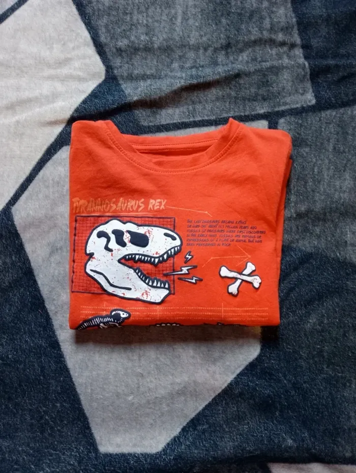 T-shirt fin manches longues garçon - photo numéro 3