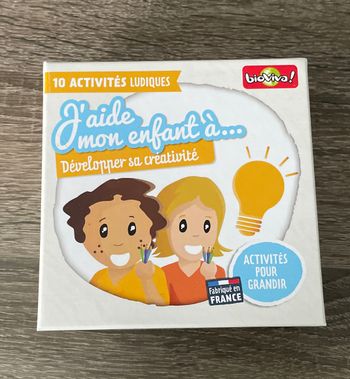 Jeu j’aide mon enfant à développer sa créativité  