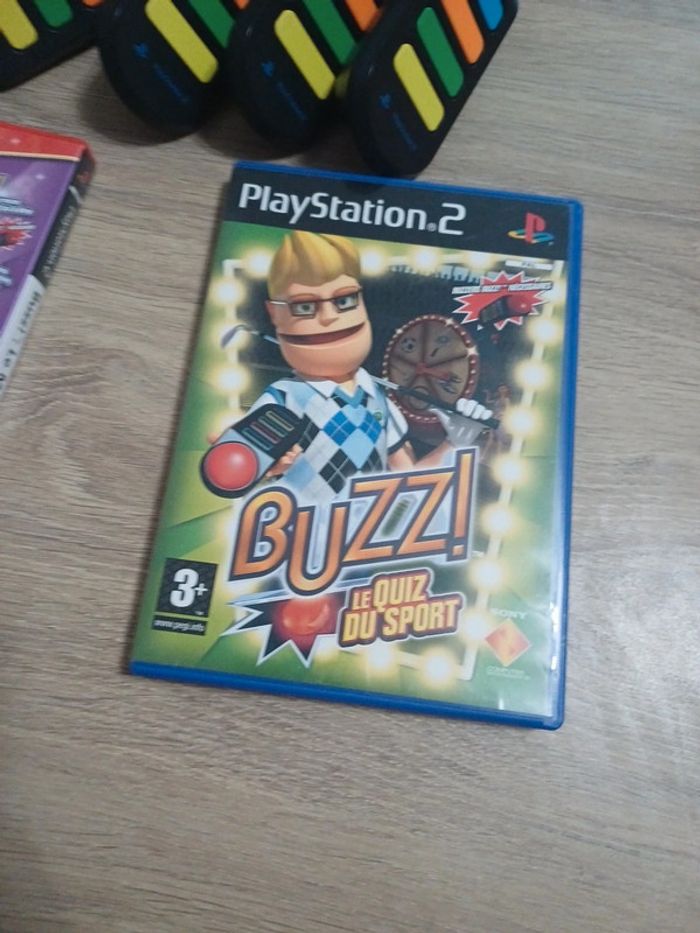 Lot Jeux Buzz + Buzzer Playstation 2 (PS2) - photo numéro 6