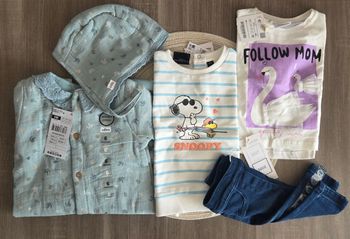 Lot 4 pièces Neuf - Bébé Fille