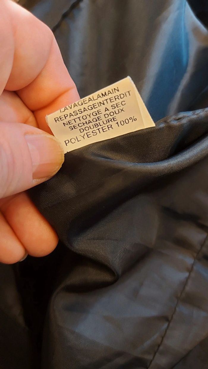 Trench Franstyle noir  t 2 (t 40)petit prix - photo numéro 8