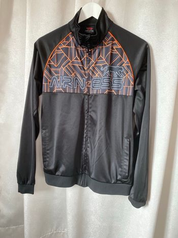 Veste de survêtement noir orange S Airness