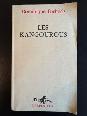 Livre les kangourous.dominique barbèris